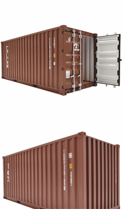 海神&TEX雙拼模型 1:20貨柜定制新選擇，盡在海藝坊